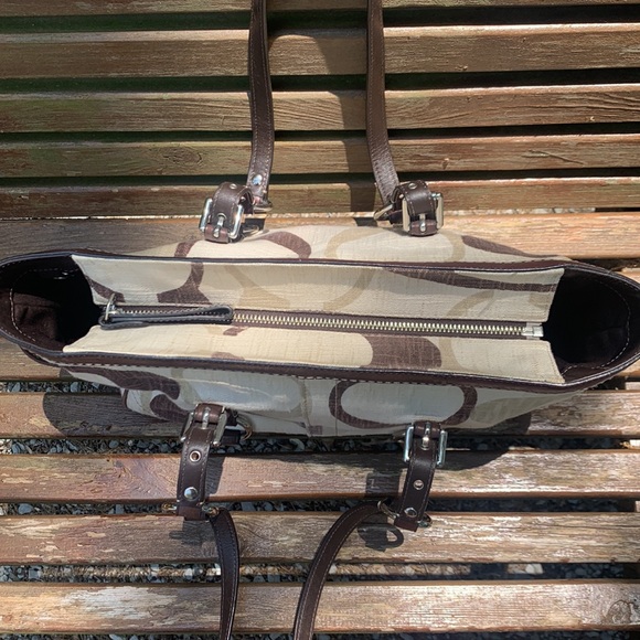 Coach Signature Tonal handbag - Picture 2 of 12